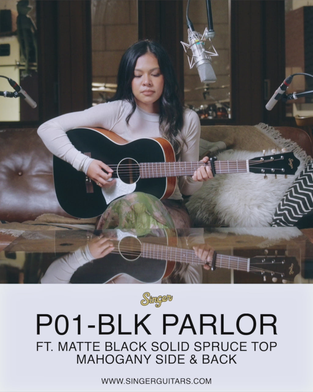 P01-BLK – SINGER GUITARS